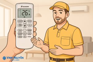 hướng dẫn cách sử dụng remote daikin trong 1 phút