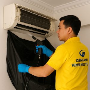 vệ sinh máy lạnh phường gia định uy tín